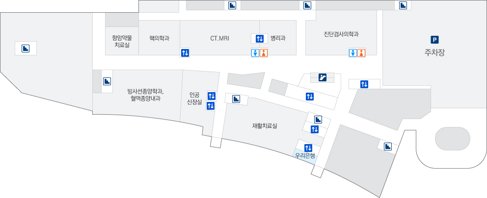 혈액종양내과 약도