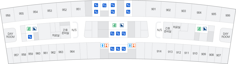 9층 원내 위치도